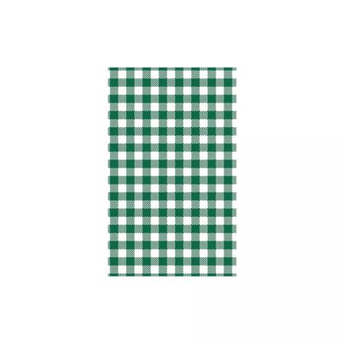 Greaseproof Sheets Gingham Green 190x310mm