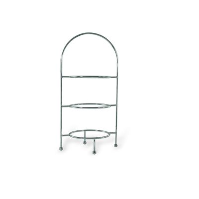 Plate Stand 3 Tier Round