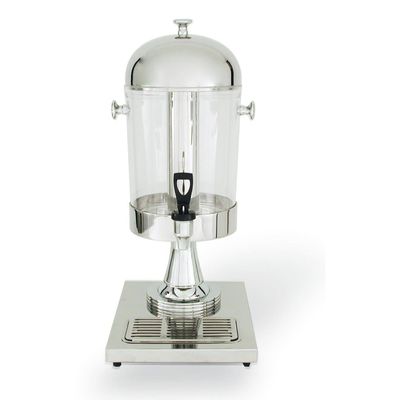 Juice Dispenser 7Lt S/S 18/10 w/Acrylic Body & Plastic Tap