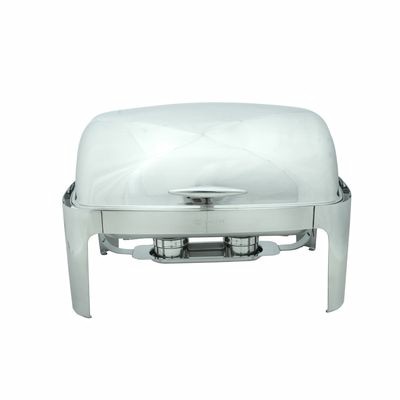 Deluxe Rectangular Roll Top Chafer