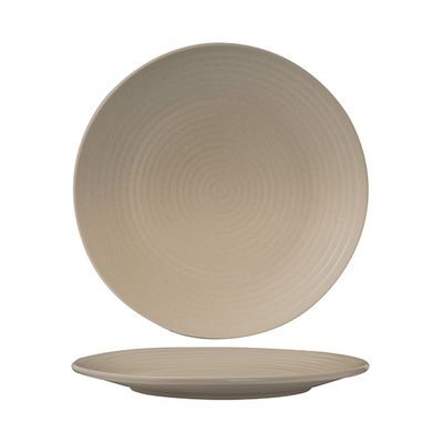 Zuma Sand Ribbed Coupe Plate 210mm
