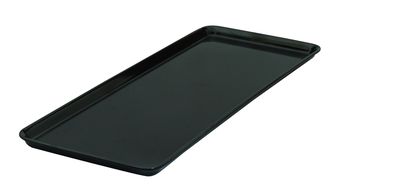 Melamine Rectangle Platter 390x150mm Black