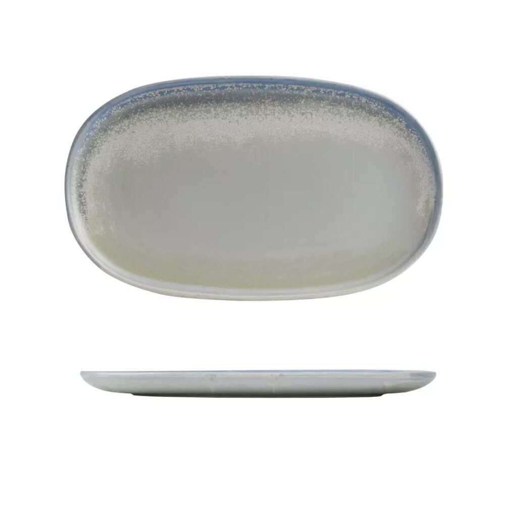 Oval Coupe Plate 355mmx215mm Cloud