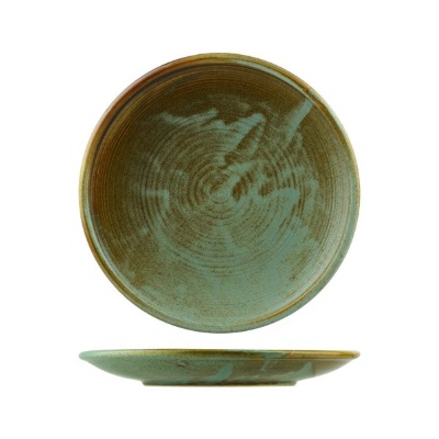 Coupe Plate 205mm Nourish Fired Earth