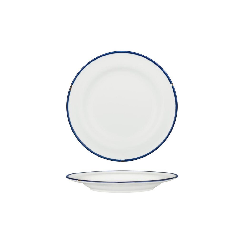 Luzerne TinTin Plate White/Blue 210mm