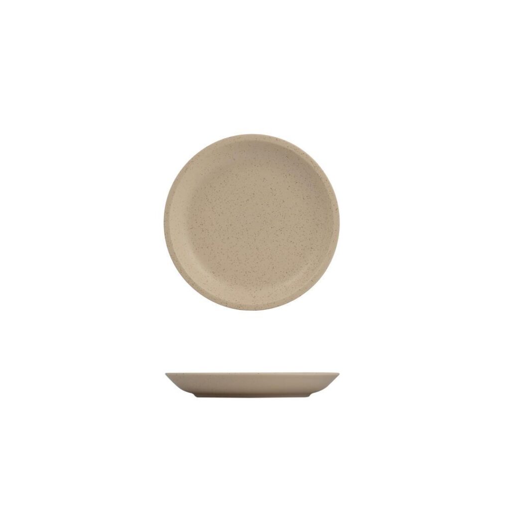 Round Plate 173mm Dune Clay