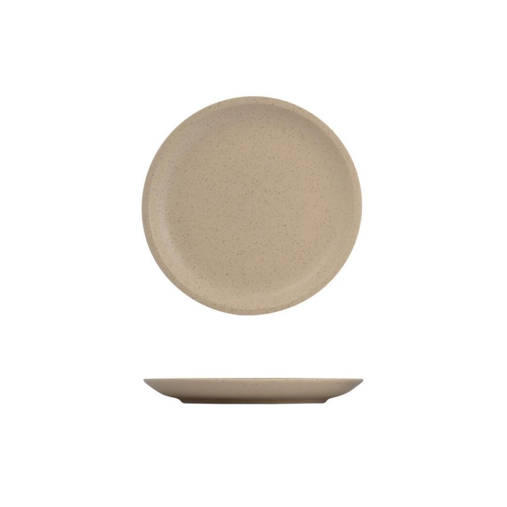 Round Plate 214mm Dune Clay