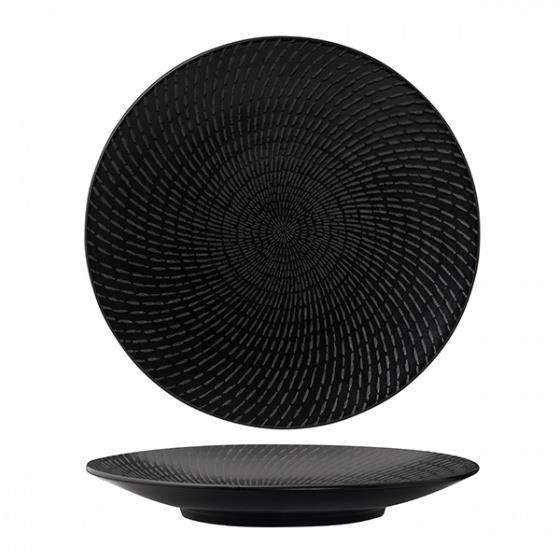Luzerne ZEN Black Swirl Coupe Plate 275mm