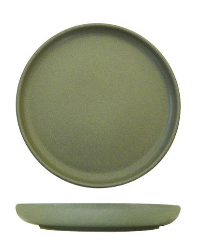 Eclipse Uno Green Round Plate 280mm