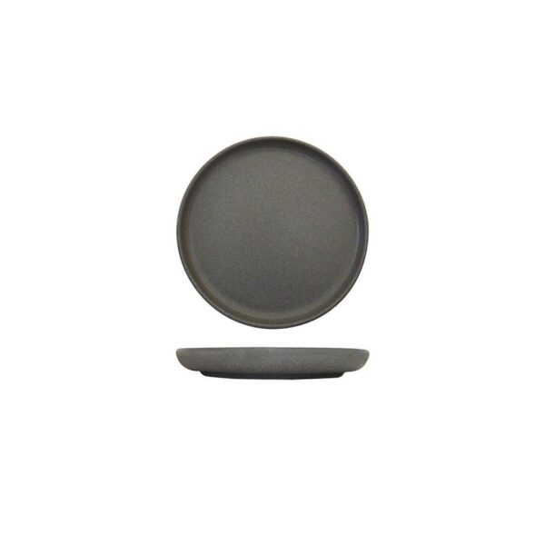 Eclipse Uno Dark Grey Round Plate 175mm