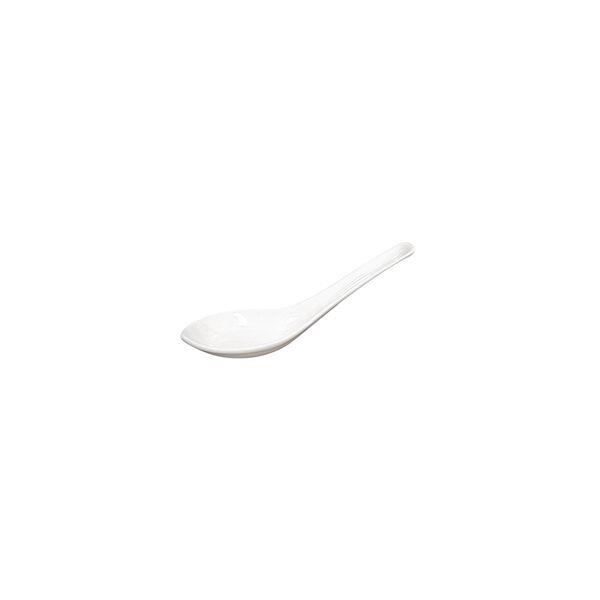 Chinese Spoon 140mm White Vitroceram
