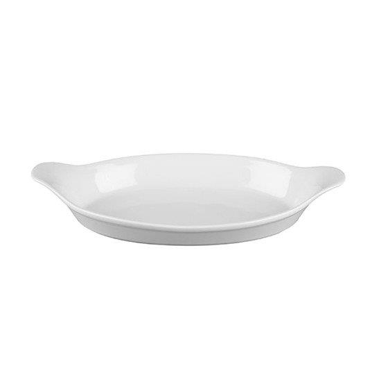 Churchill Cookware Oval Gratin - White