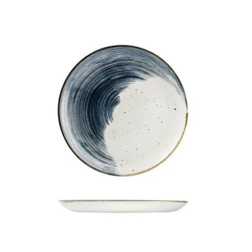 Blueberry Round Coupe Plate 165mm Stonecast Accents