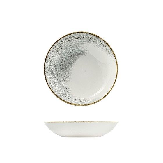 Churchill Accents Jasper Grey Coupe Bowl 182mm
