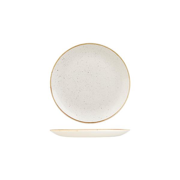 Stonecast Barley White Round Coupe Plate 165mm