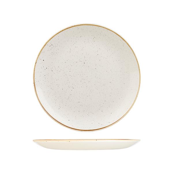 Stonecast Barley White Round Coupe Plate 260mm