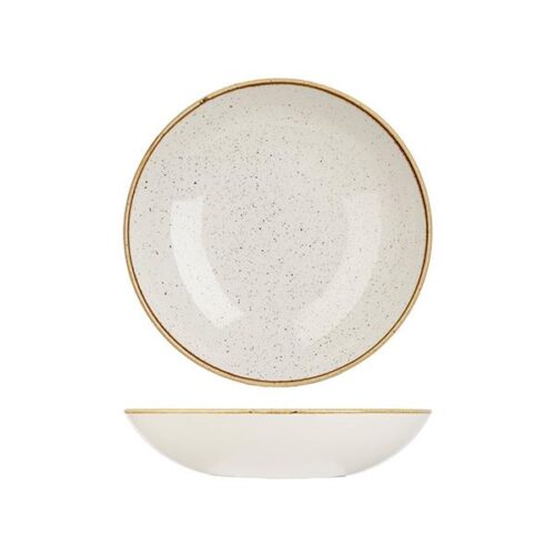 Stonecast Barley White Round Coupe Bowl 248mm
