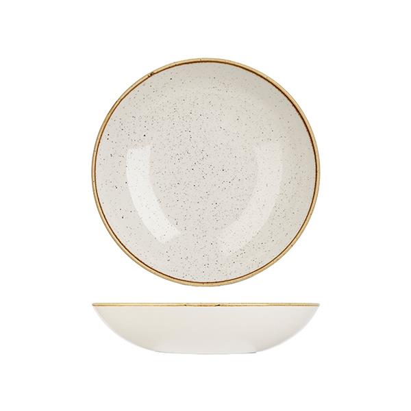 Stonecast Barley White Round Coupe Bowl 248mm