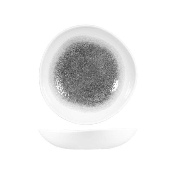 TI9979325QB Raku Quartz Black Trace Bowl 253mm/1100ml