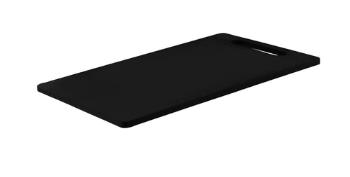 Cutting Board 450x300x12mm w/Handle - Black