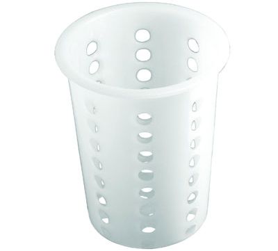 Cutlery Holder Round Plastic