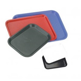 Plastic Serving Trays 300x400mm- Assorted Colours