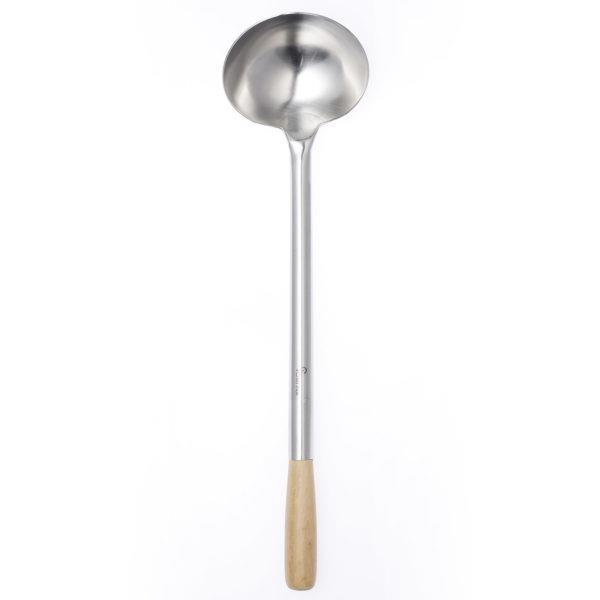 Chinese Ladle S/S with Wood Hdle 105x320mmL