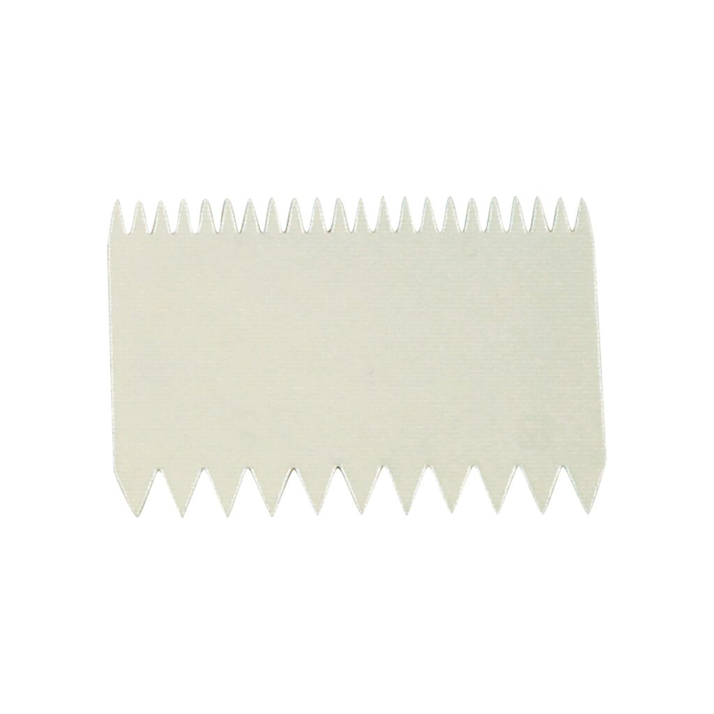 Dough Scraper/Comb Plastic Double Sided