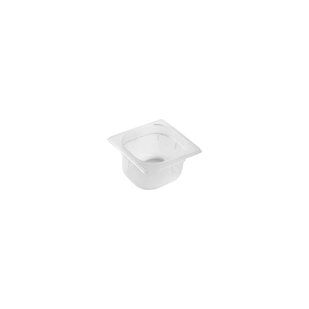 GN Steam Pan 1/6 x 100mm PP Inox Macel