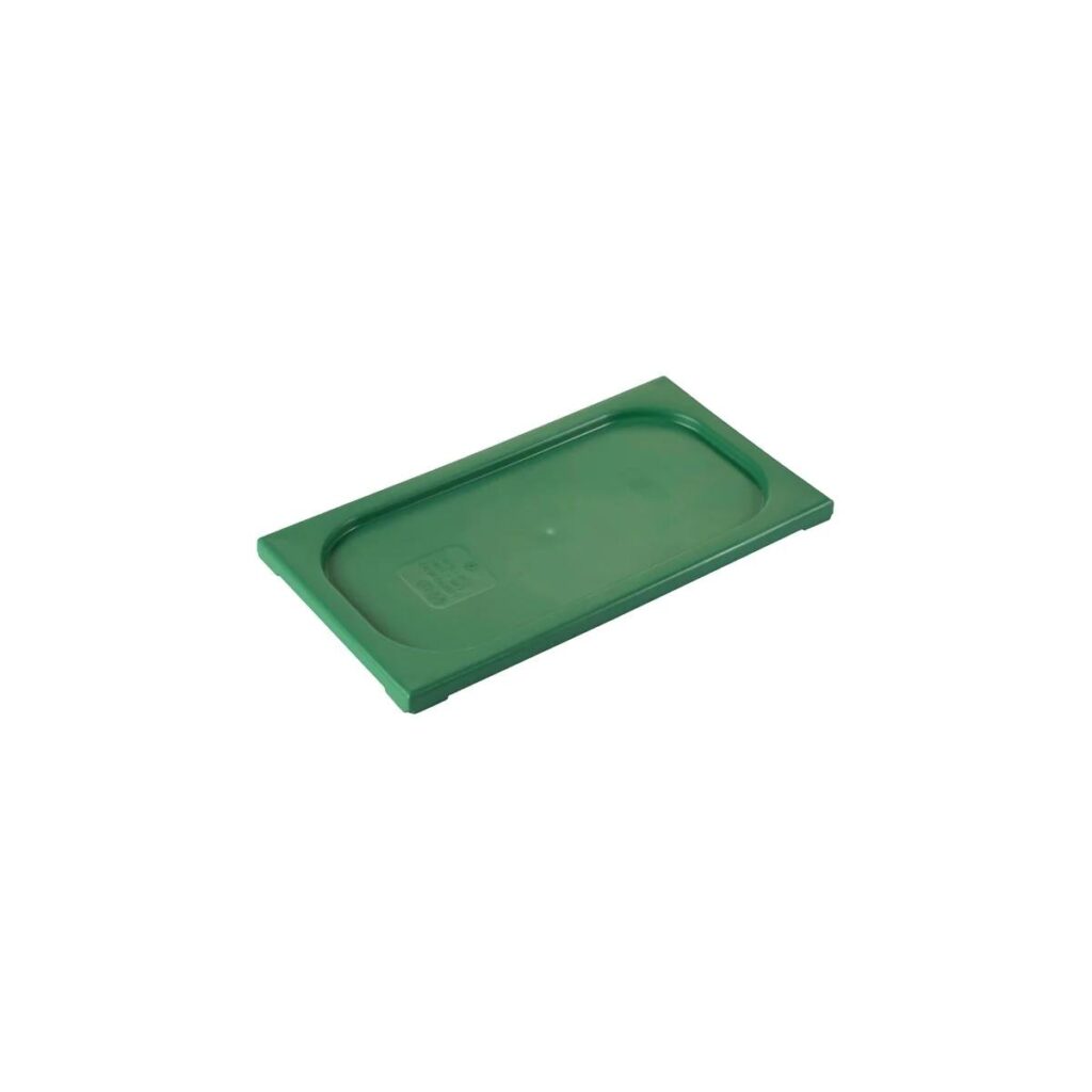 Lid to Suit Steam Pan 1/3 Size PP Inox Macel - Green