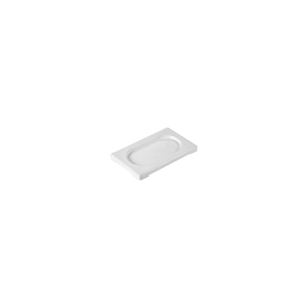 Lid to Suit Steam Pan 1/9 Size PP Inox Macel - White
