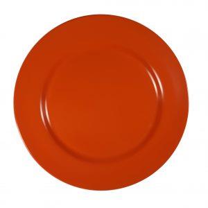 Melamine Plate 23cm Red