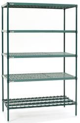 METRO Super Erecta Pro Shelving Kit 5 Tier 610mm Deep - Various Lengths