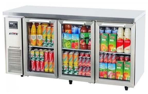 TURBO AIR Undercounter Display Fridge 3 Doors 516L 1800mm KGR18-3