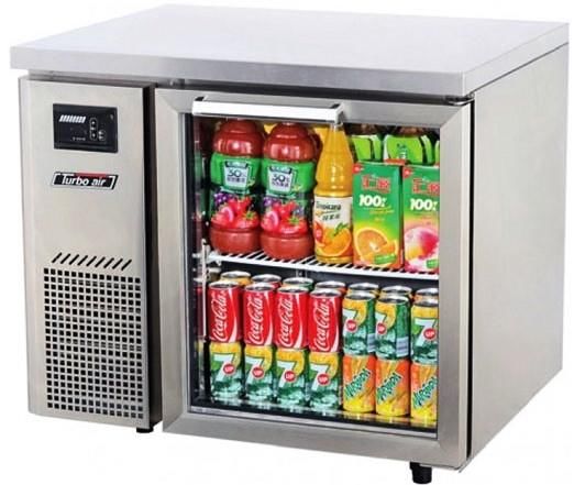 TURBO AIR Undercounter Display Fridge 1 Door 121L 900mm KGR9-1