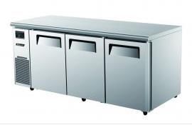 Turbo Air Undercounter Freezer287Ltr/Fridge151Ltr 3 Doors 220V 10A 50Hz