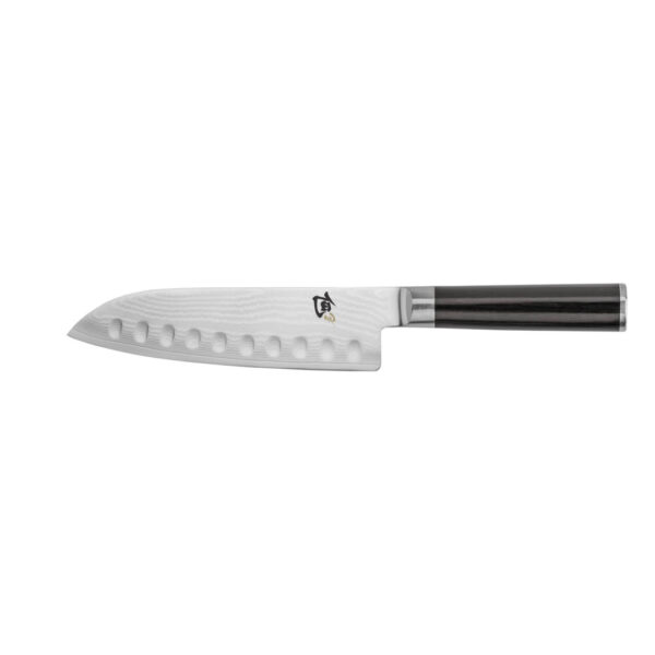 HIDM0718-1 Knife Santoku Scalloped 178mm Shun Classic