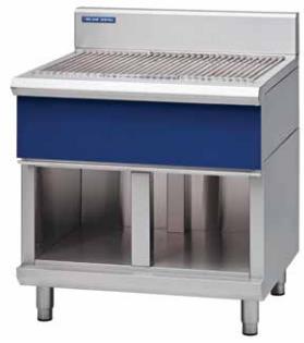BLUE SEAL Solid Fuel Chargrill On Cabinet 1200mm SF120-CB