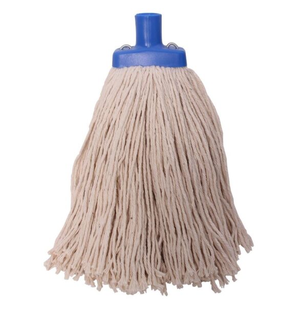 Mop Head 450gm White with Plastic Socket
