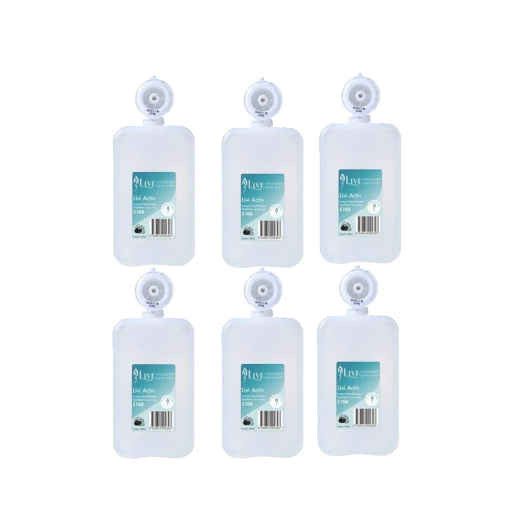 Livi Activ Hand Sanitiser Alcohol Free 1Ltr Pod