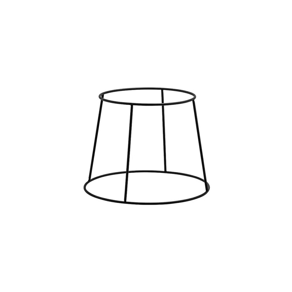 Platter Stand Round 190mm - Black