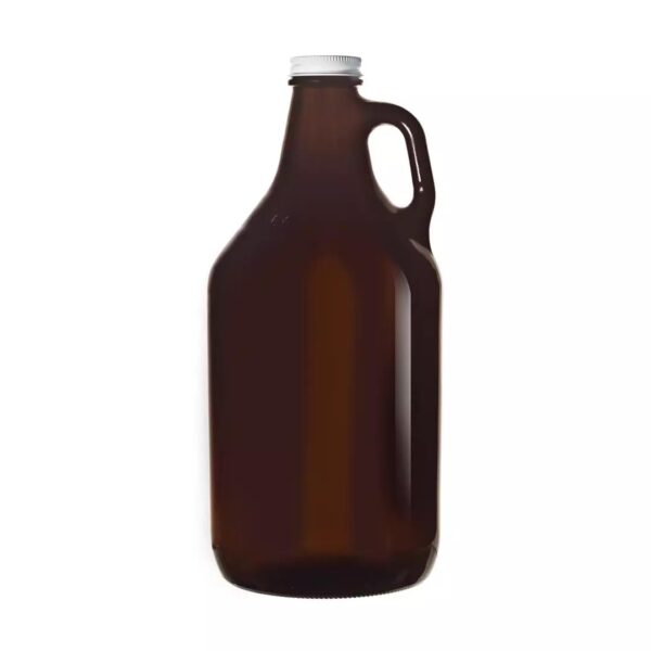 Growler with Lid Amber 1893ml