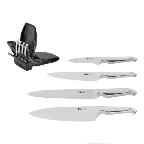 Furi Stainless Steel Knife Block Set 7 Piece