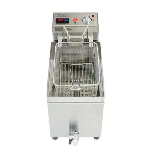 Woodson Deep Fryer Single Pan 11 Ltr Auto Lift 272mm