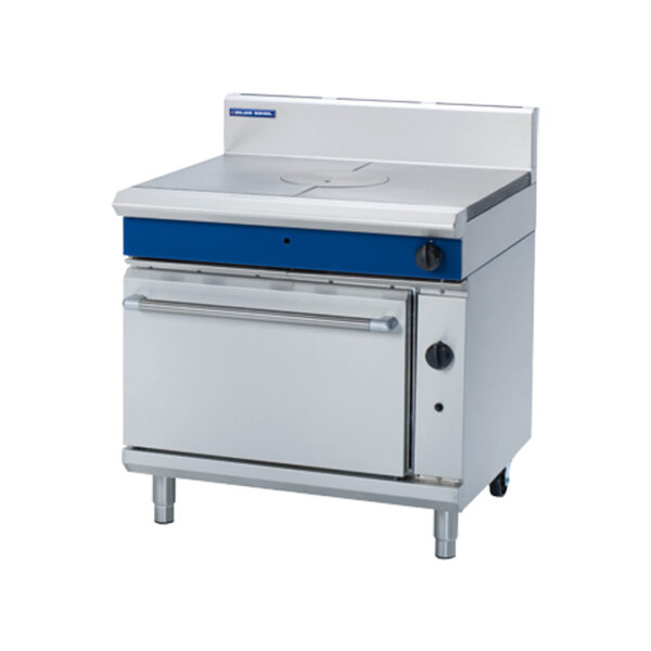 BLUE SEAL Dual Fuel Gas Target Top Electric Oven 900mm GE570
