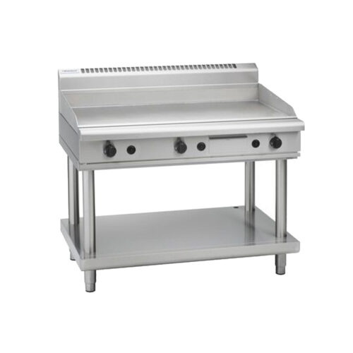 WALDORF Heavy Duty Gas Griddle On Stand 1200mm GP8120G-LS