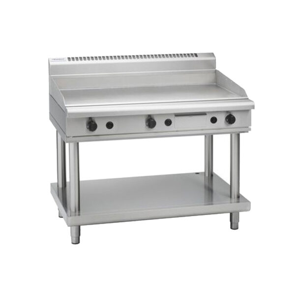 WALDORF Heavy Duty Gas Griddle On Stand 1200mm GP8120G-LS