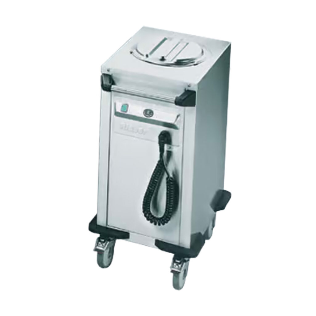 RIEBER Mobile Plate Dispenser - Single Tube - Static Heating - RRV-H1-190-320