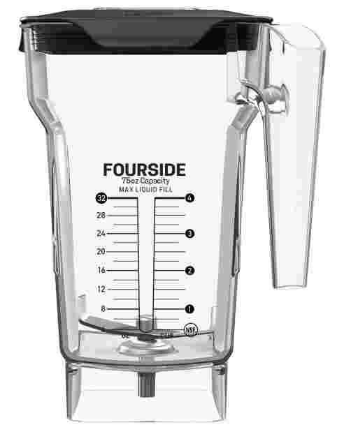 Blendtec Jug FourSide 75oz w/ Latching Lid