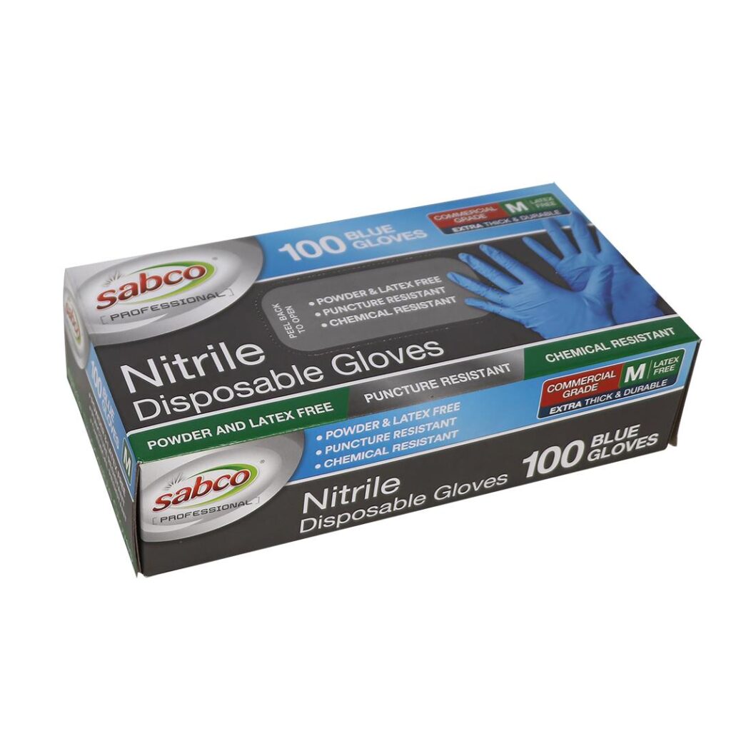 Gloves Nitrile Powder Free Small - Blue